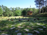 A serene outdoor space used for educational events.