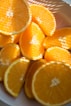 close up photo of sliced orange fruits