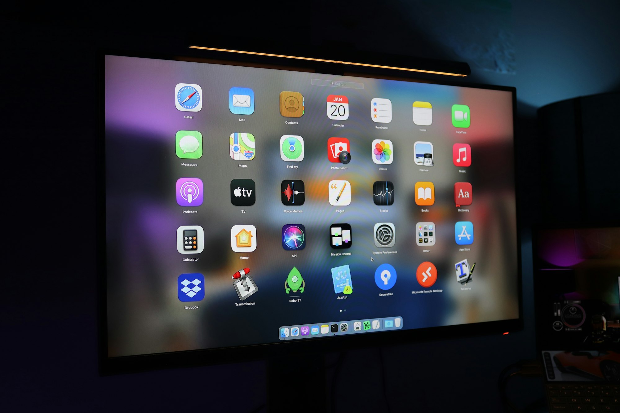 App icons on a digital screen