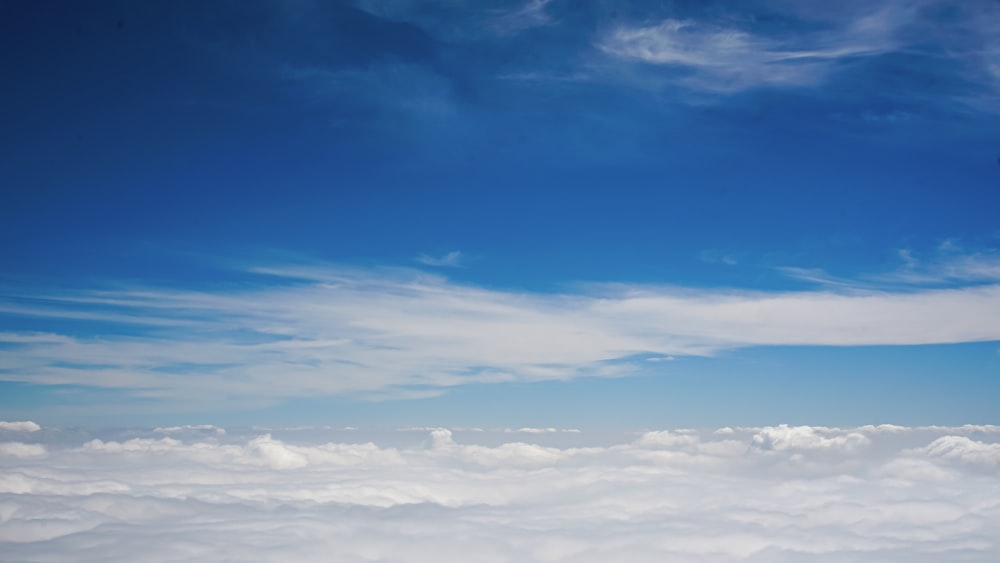 white clouds and blue sky during daytime