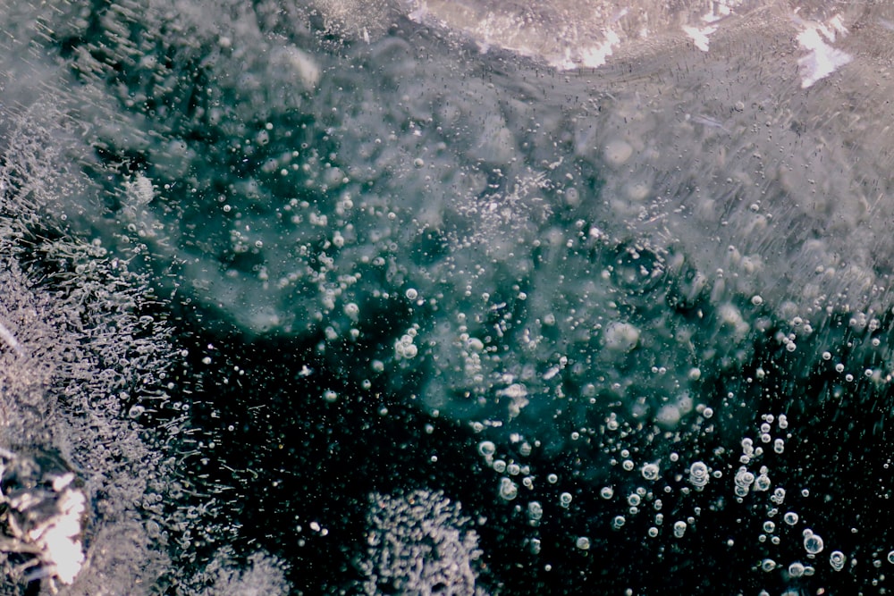 water waves hitting the shore