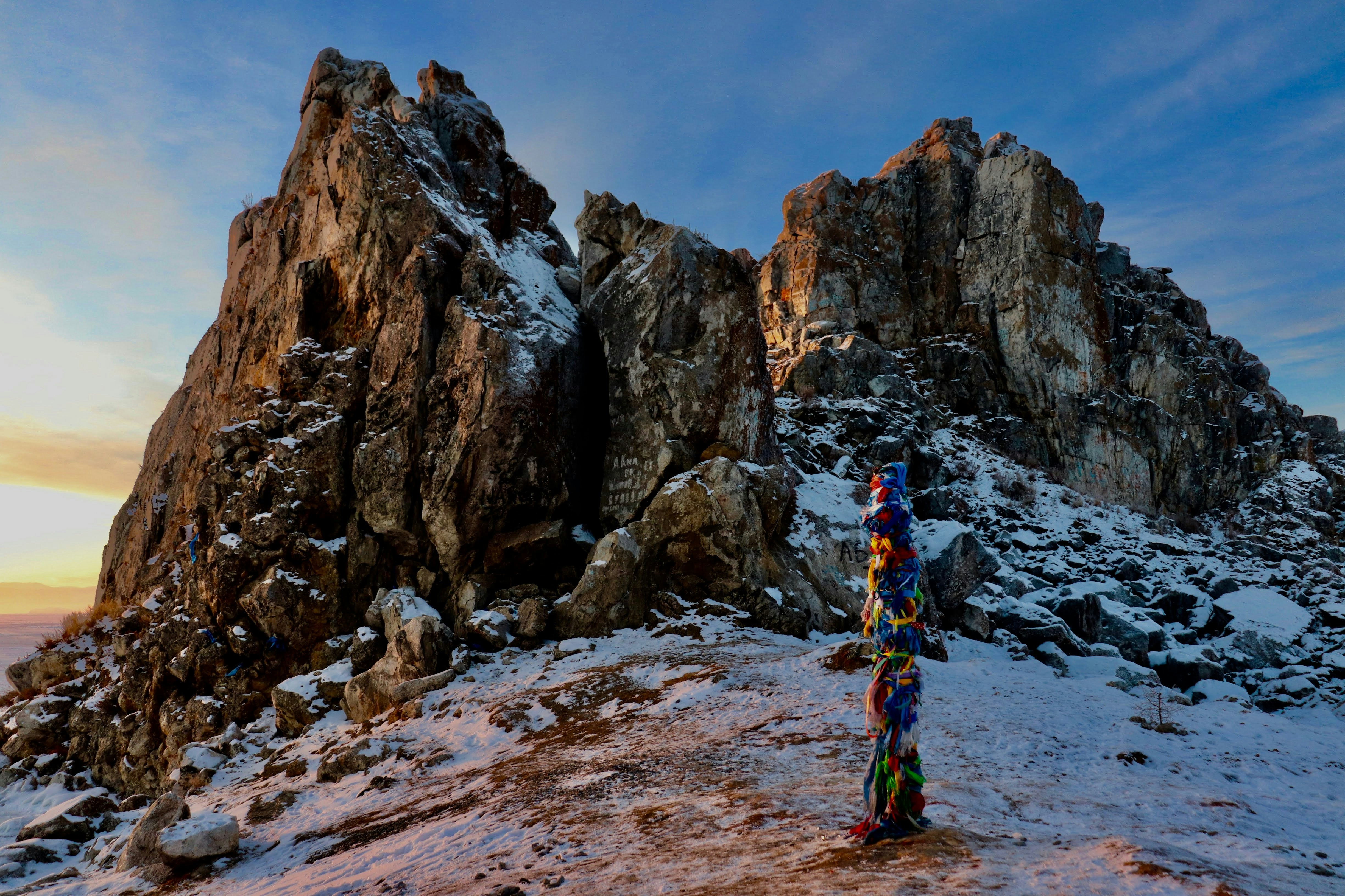 a shaman in the foothills of the himalayas