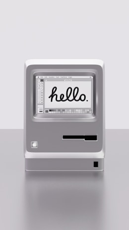 white digital device at 12 00
