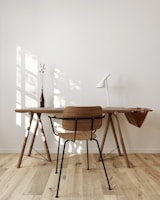 brown wooden table and chairs