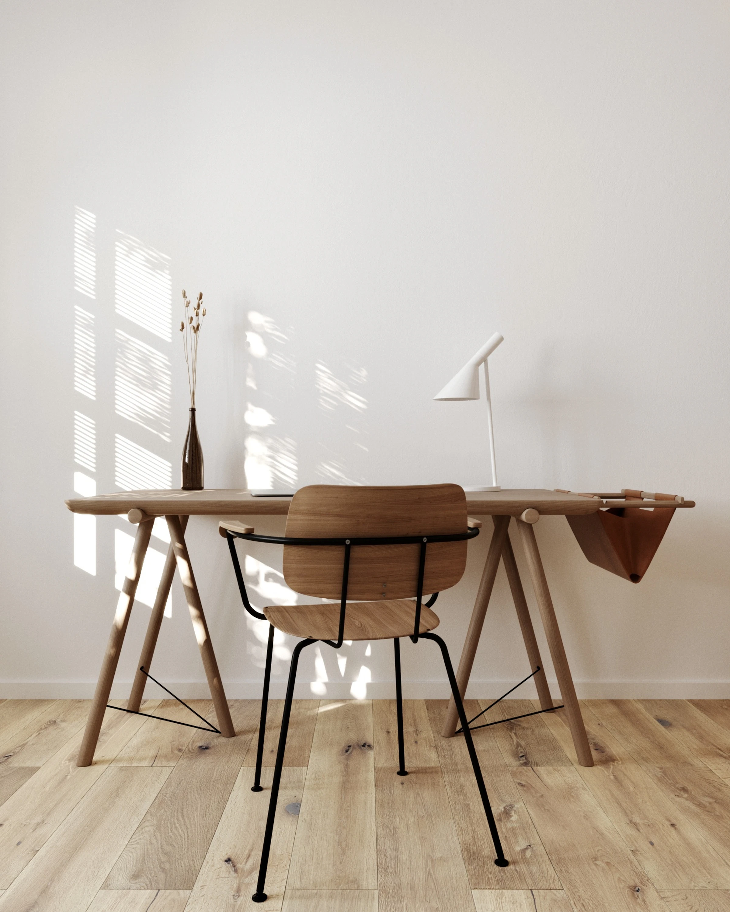 Bureau MAGISTRAS dans un intérieur architectural baigné de lumière