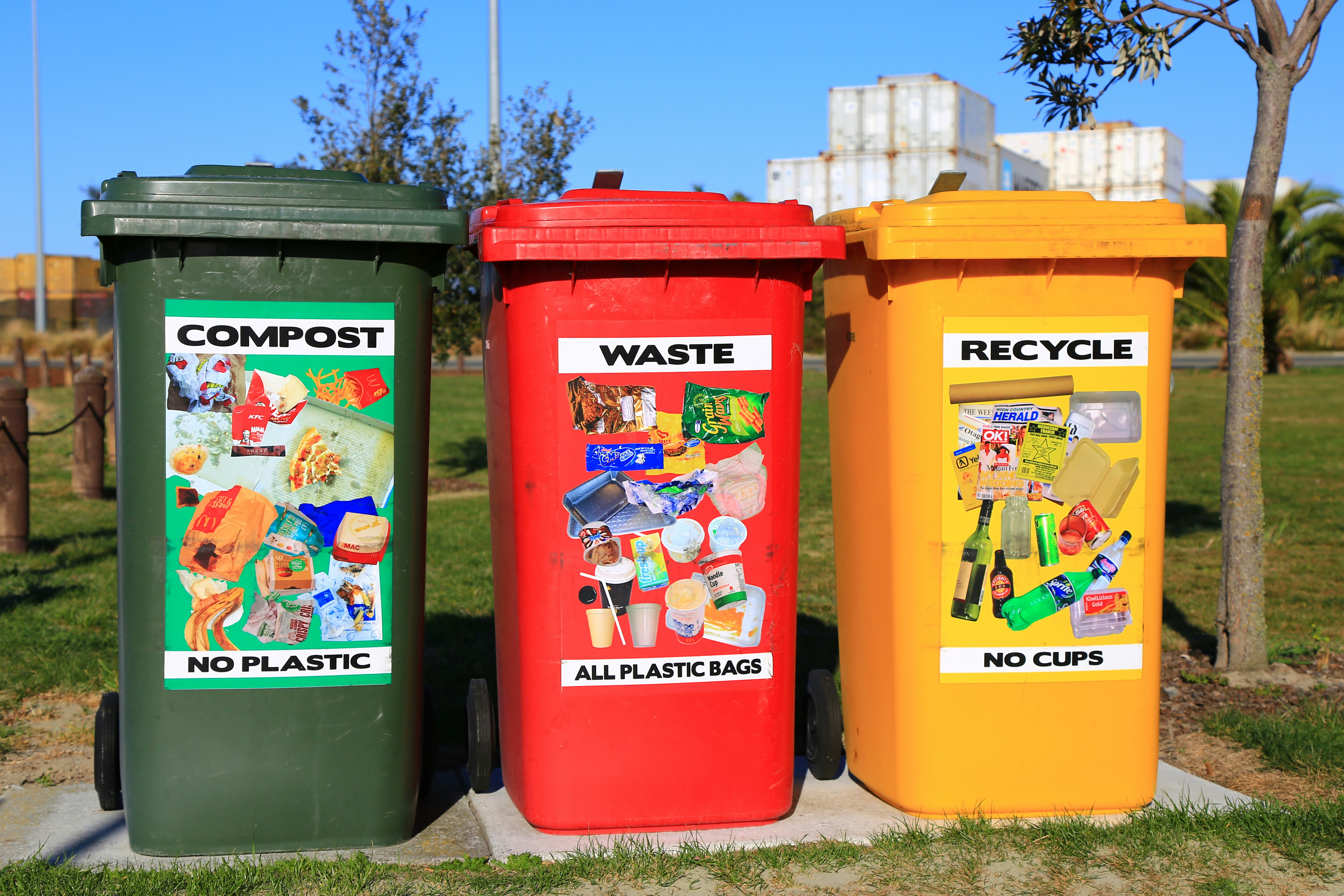 download trash and recycling bin