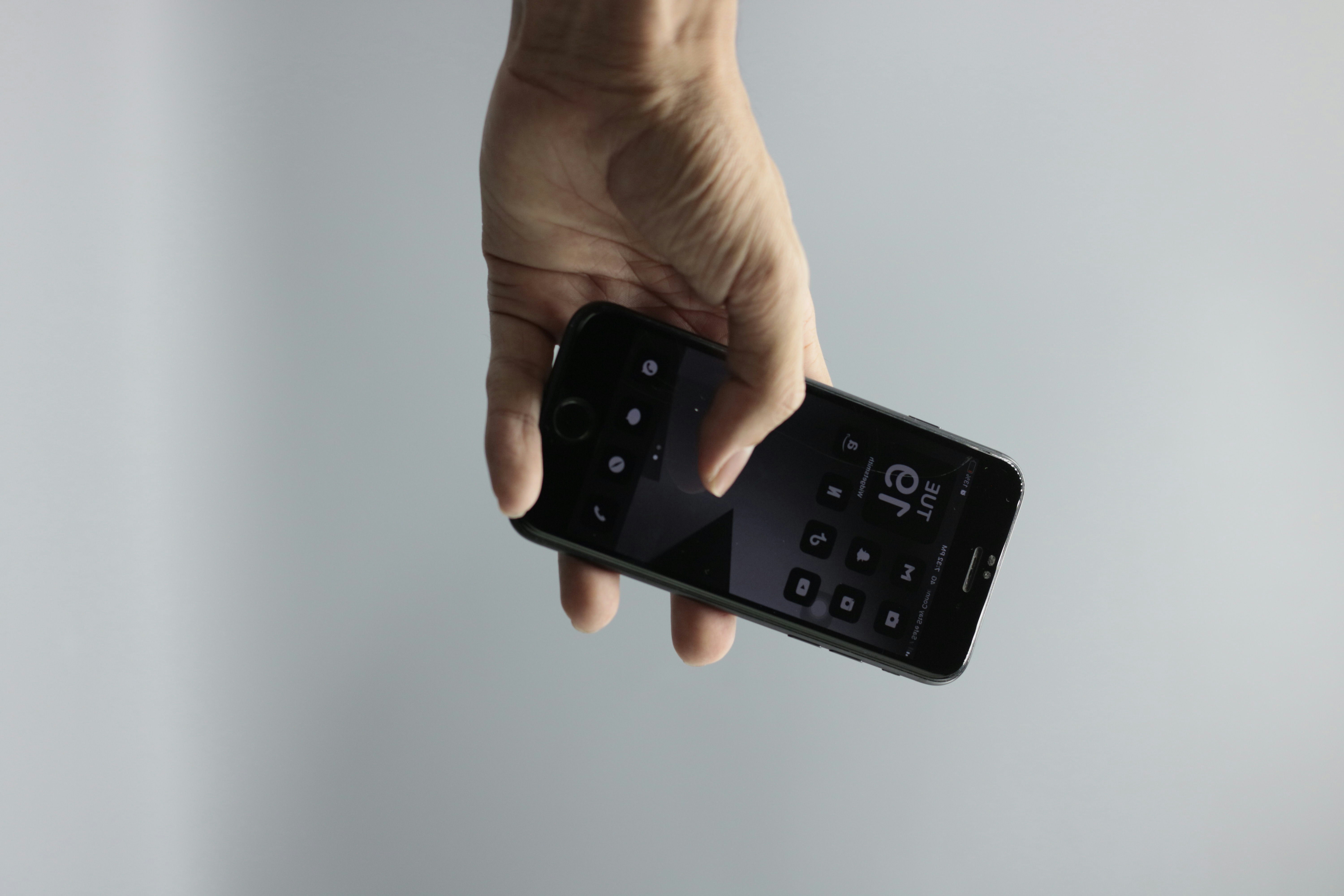 black and white remote control