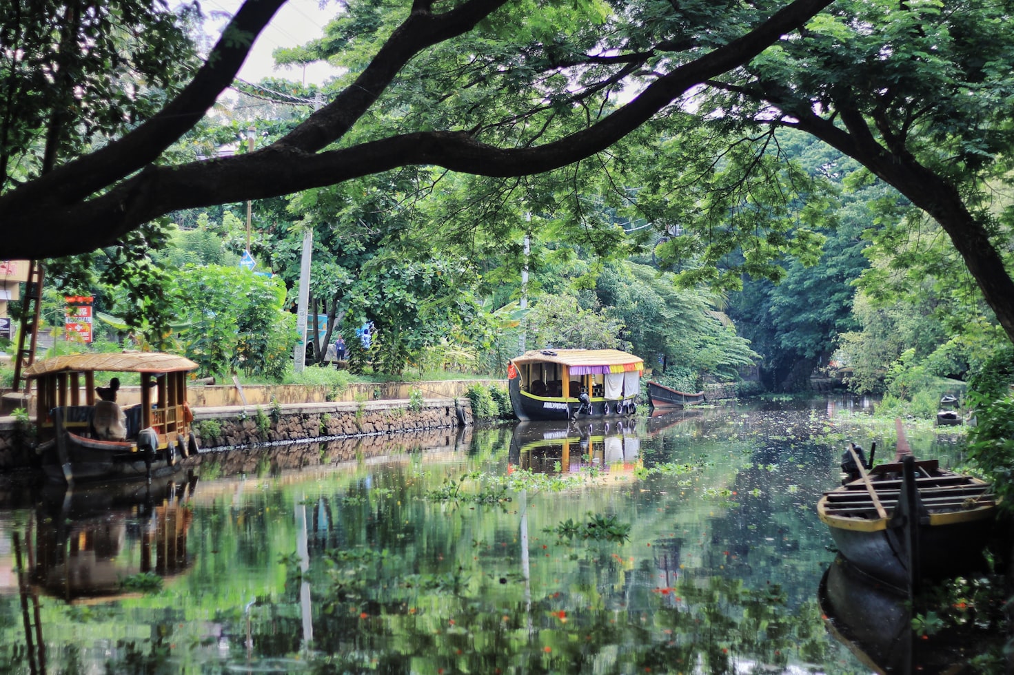 Alappuzha Canal in Kerala