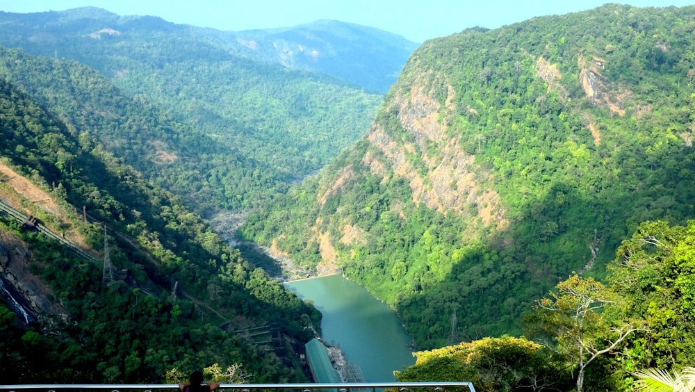 green mountains and trees during daytime