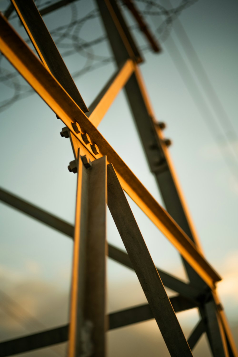 brown wooden ladder during daytime