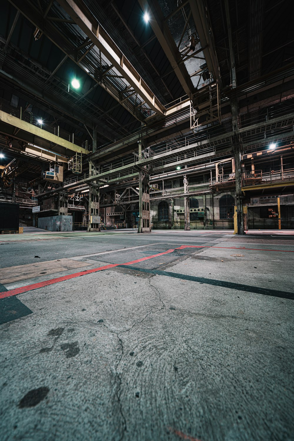 empty parking lot during daytime