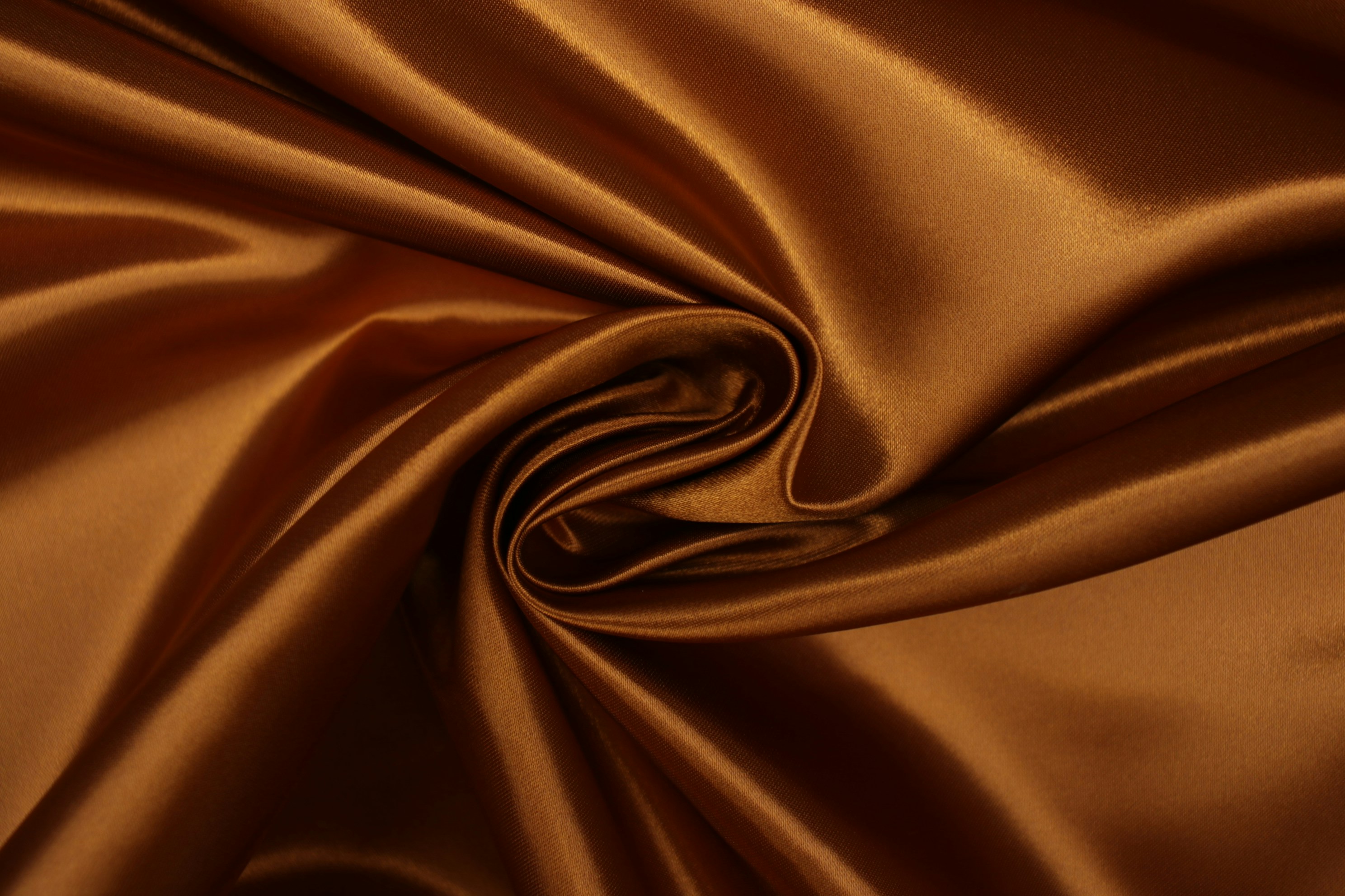 Brown silk waves