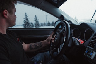 A professional driver holding a Canadian driver's license.