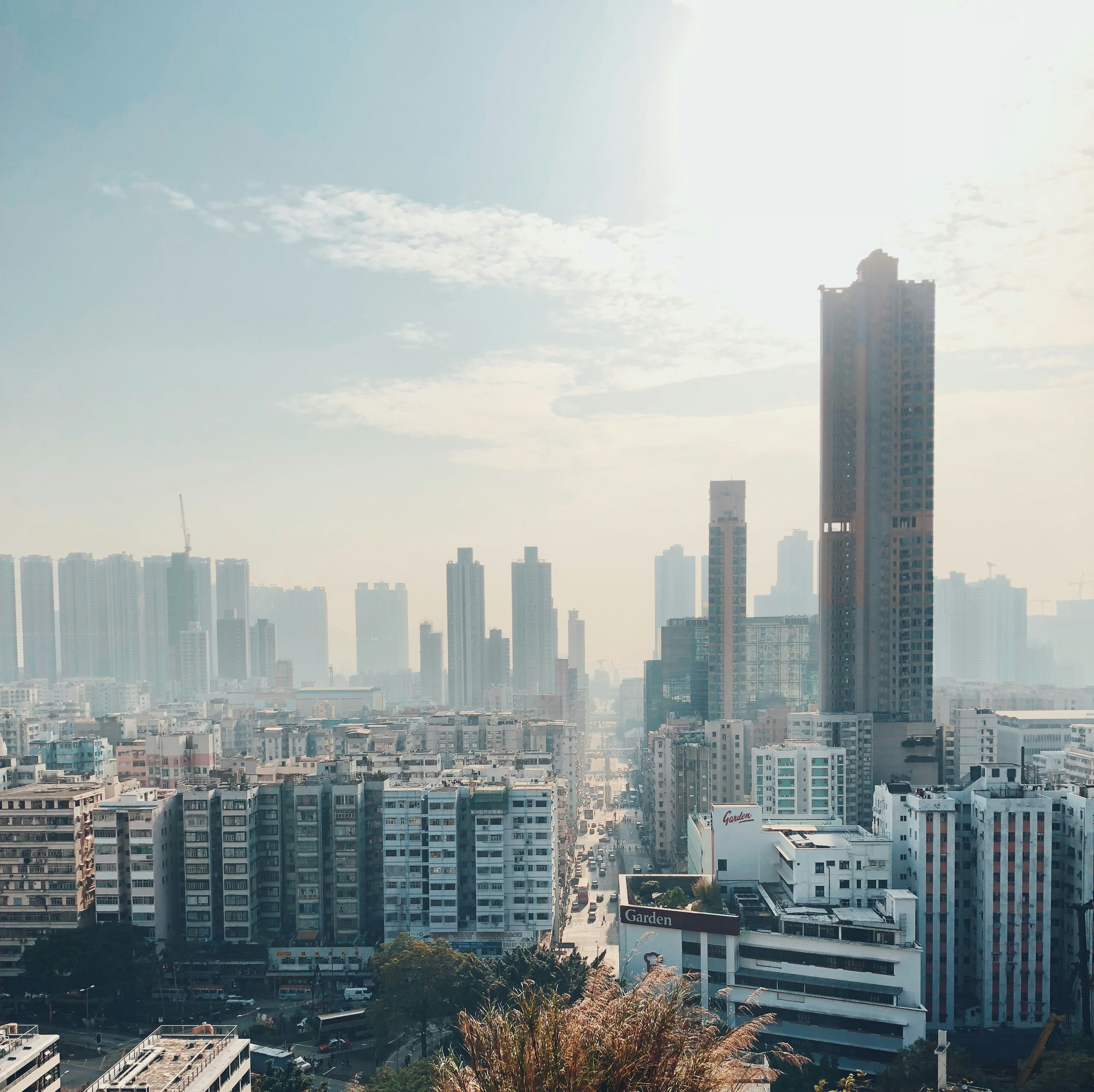 View off of Garden Hill in Hong Kong by Johanne Chow