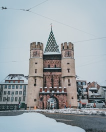 brown concrete building under white sky during daytime