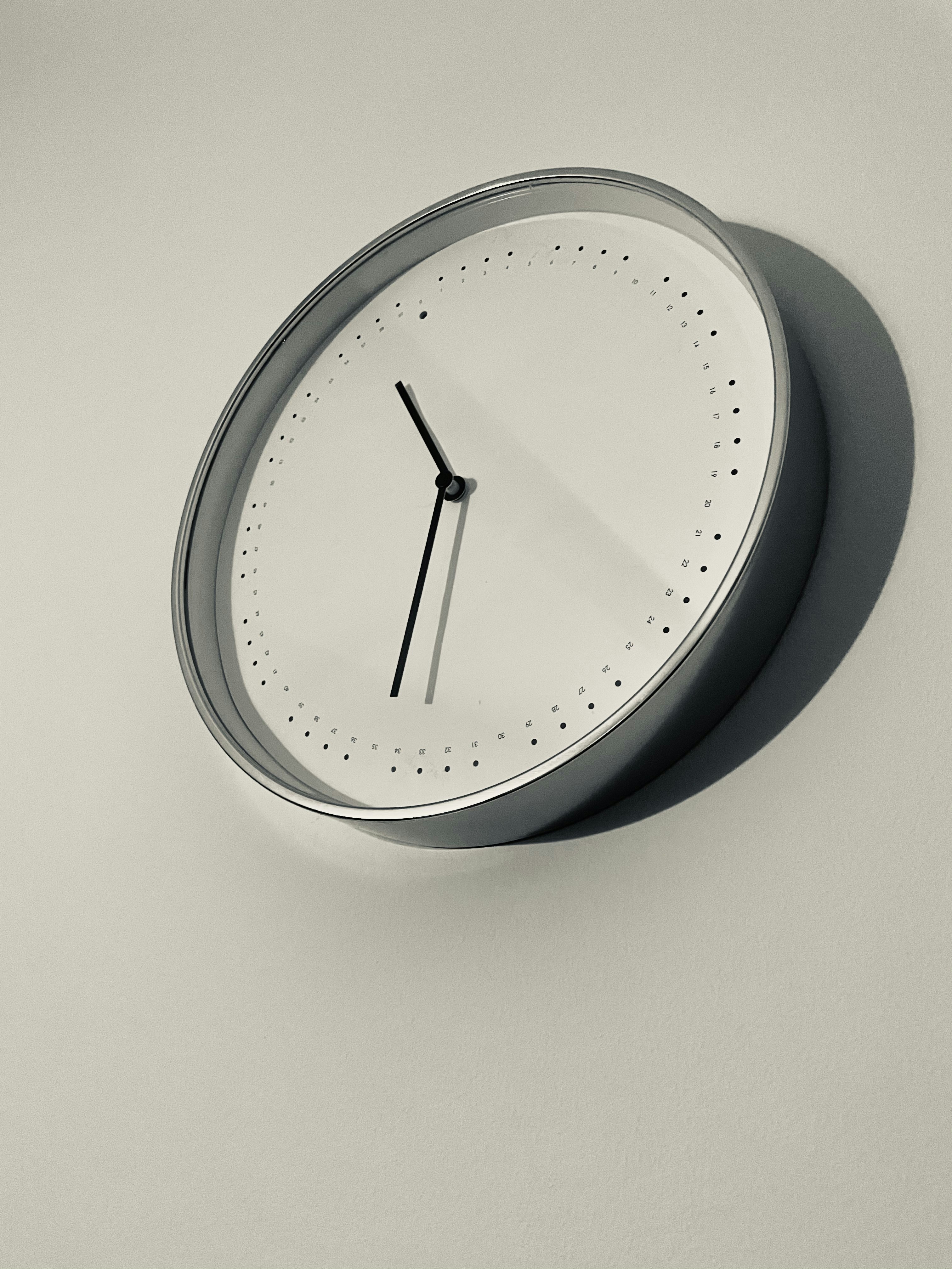 Sleek Laser-Cut Clock