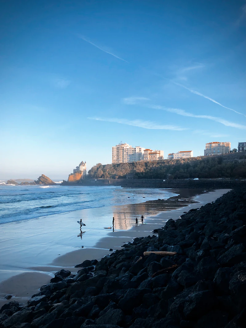 Spot de surf Bidart