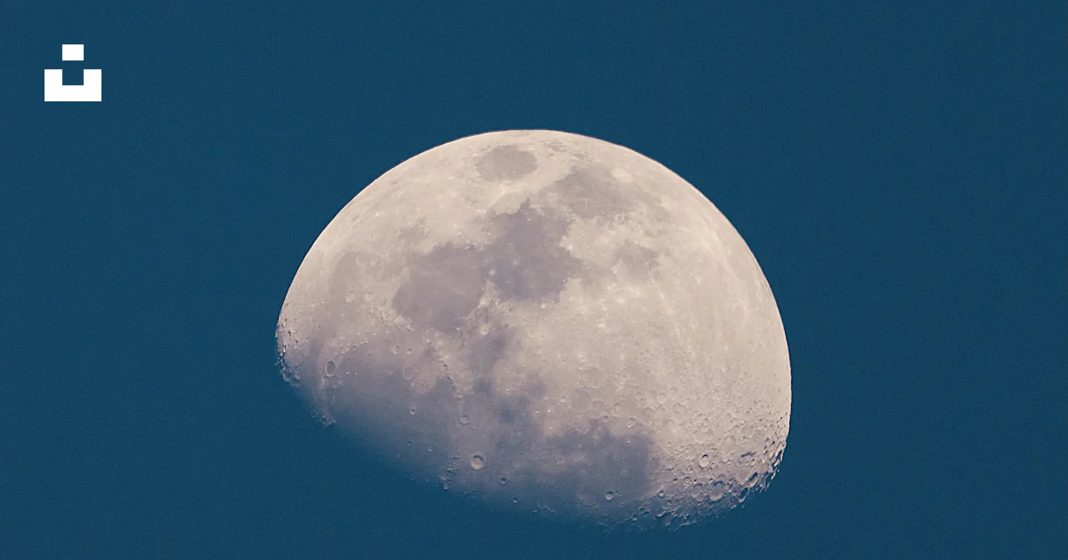 Foto Luna llena en cielo azul – Imagen India gratis en Unsplash