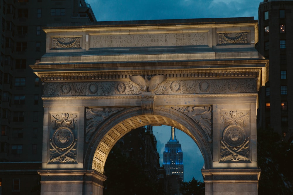 people walking on arch gate during daytime