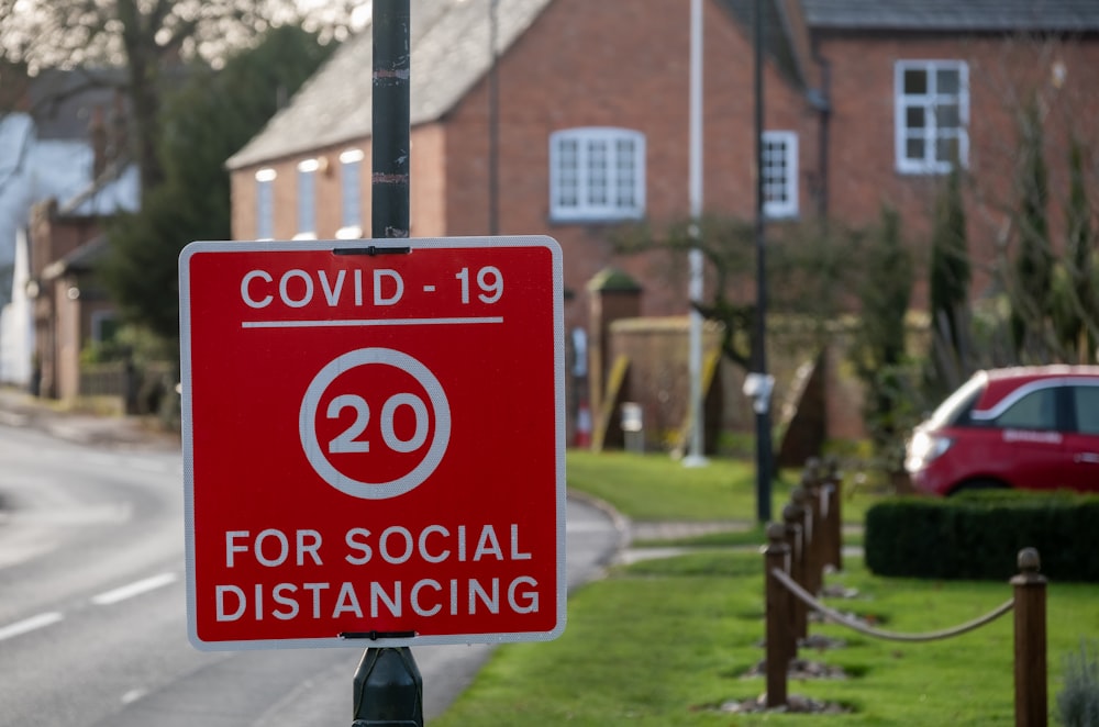 red and white stop road sign