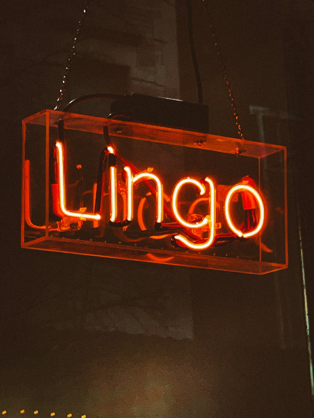 brown and white open neon light signage