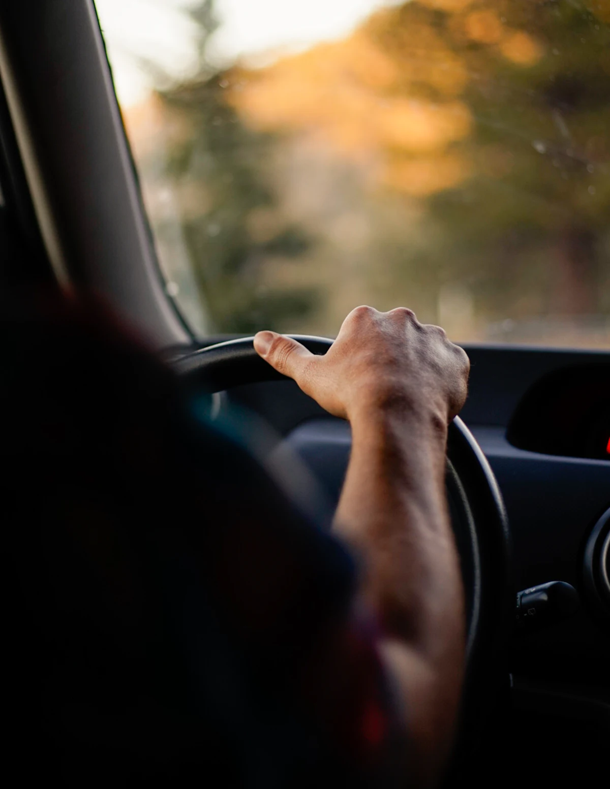 Student rehearsing a road test route with an instructor