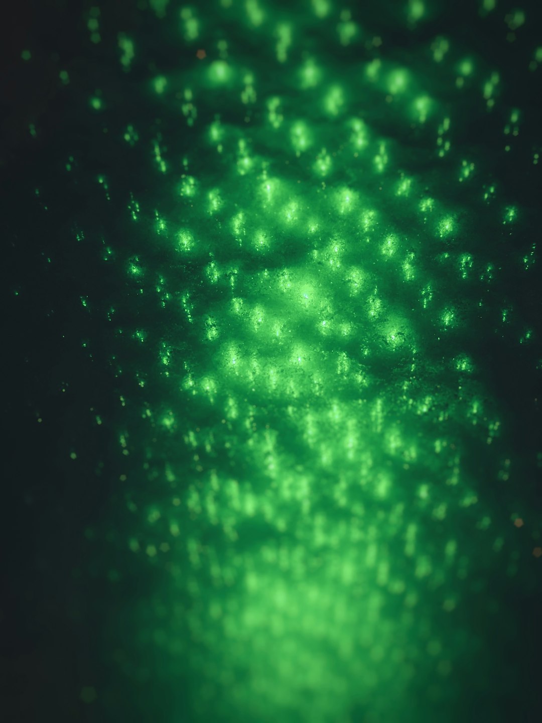 green and white light digital wallpaper