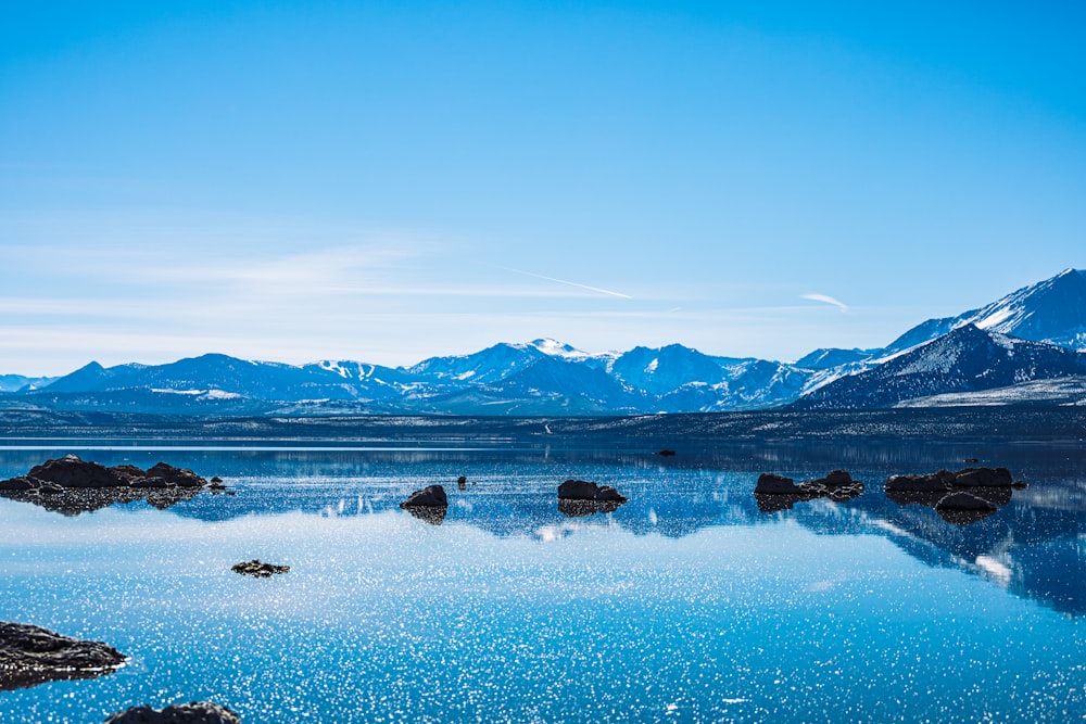 snow covered mountains during daytime