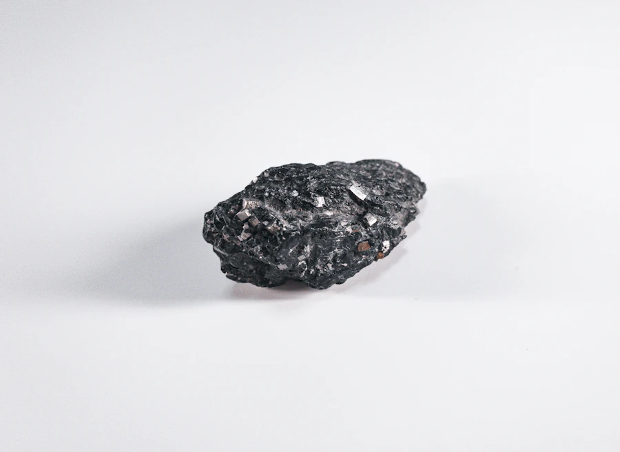 A labelled Campo del Cielo meteorite fragment