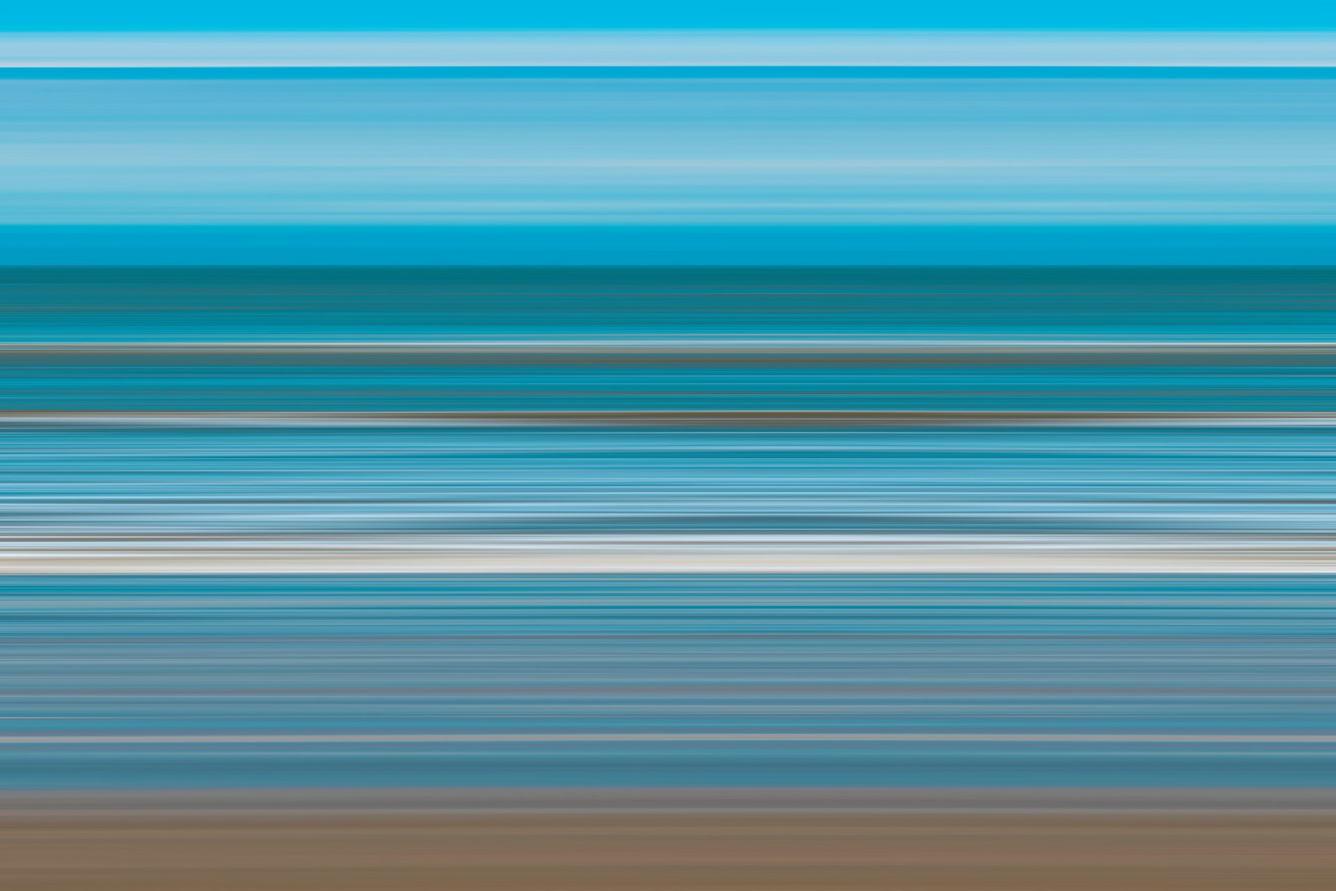 blue white and brown abstract painting
