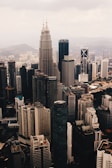 aerial view of city buildings during daytime