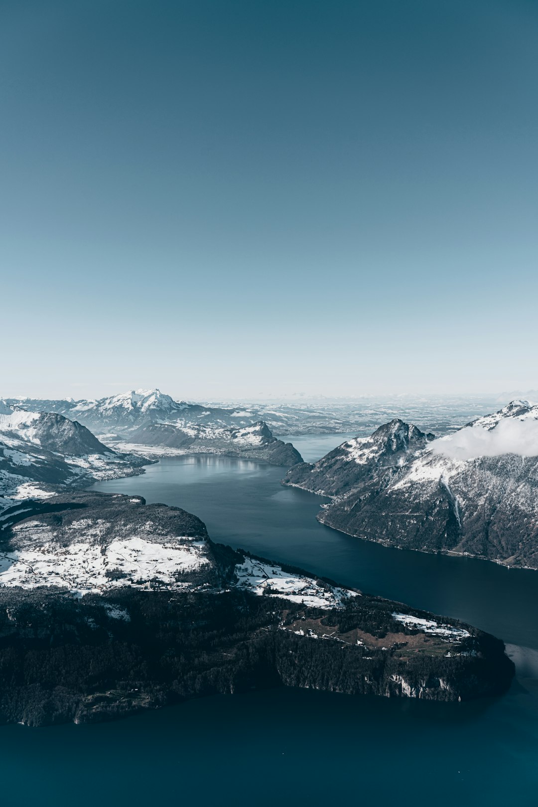 snow covered mountains during daytime