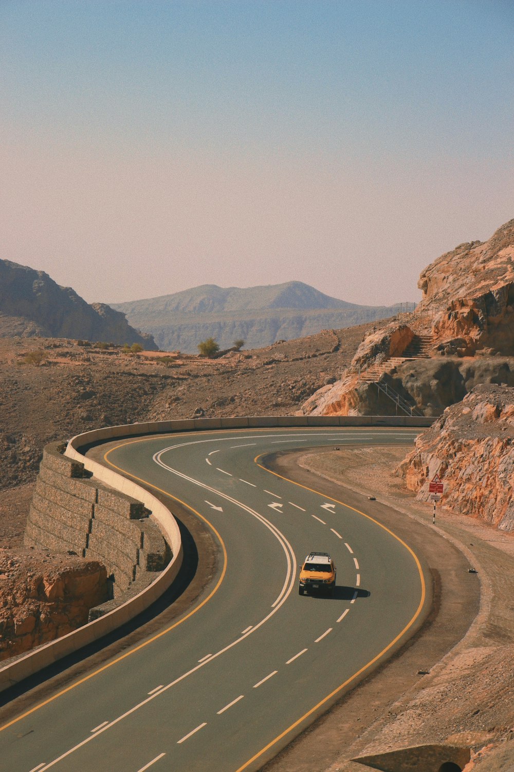 black car on road during daytime