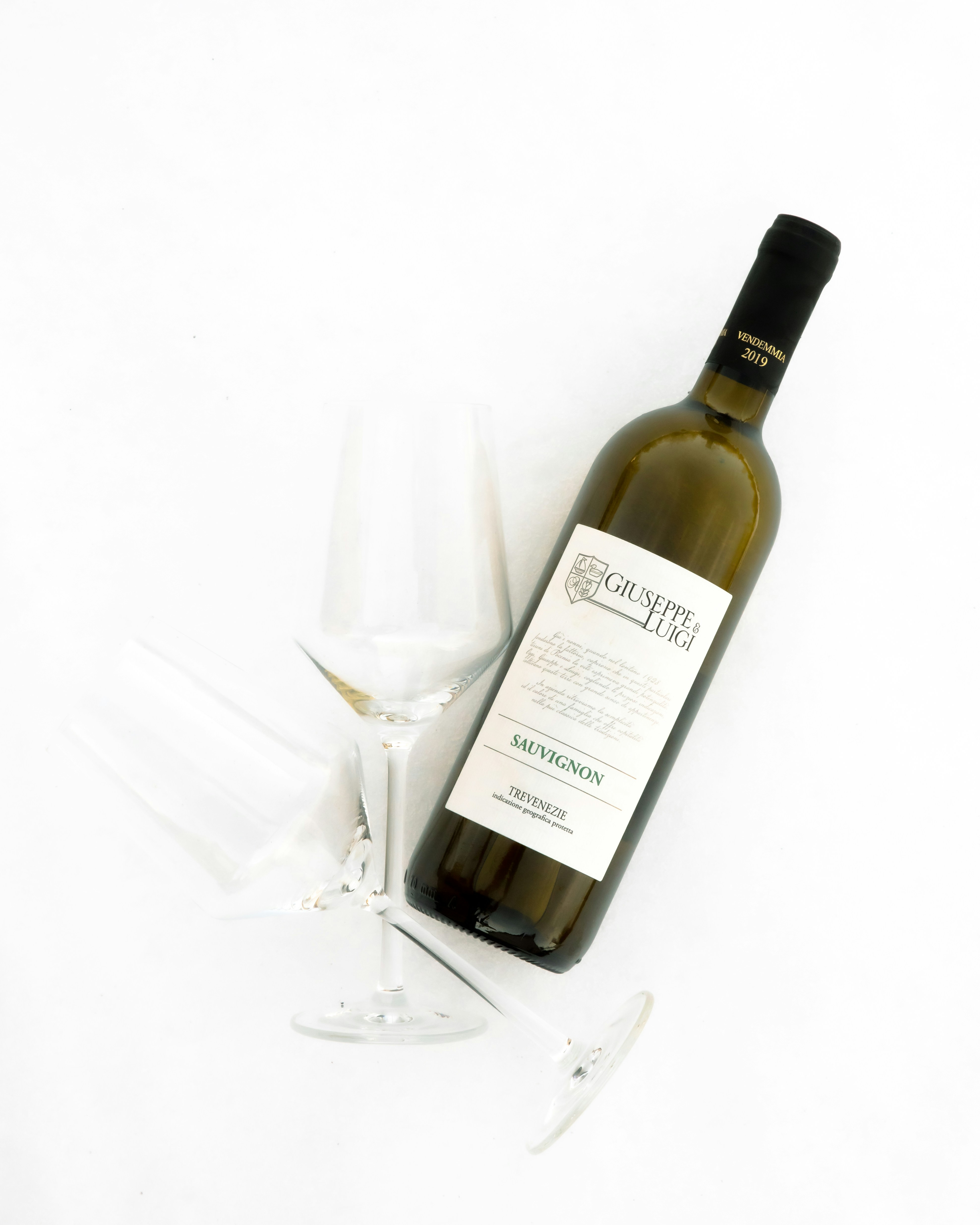 An elegant background showing a wine bottle and glass.