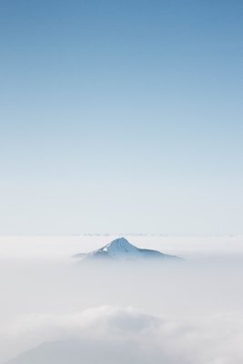 snow covered mountain under blue sky during daytime