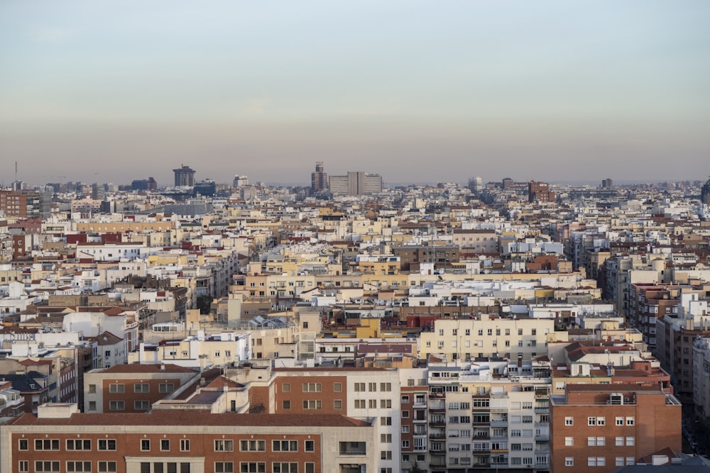 aerial view of city buildings during daytime