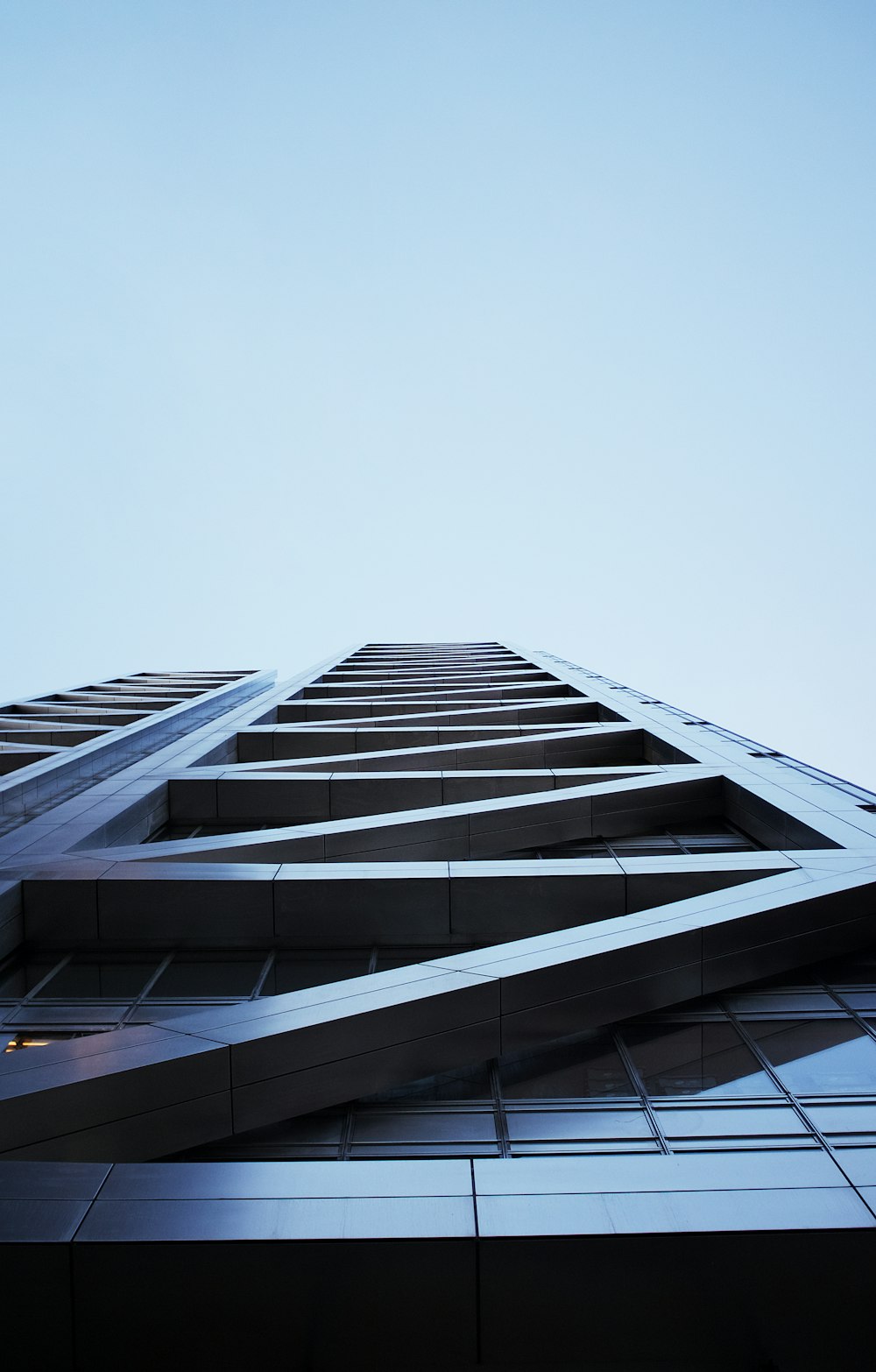 low angle photography of high rise building