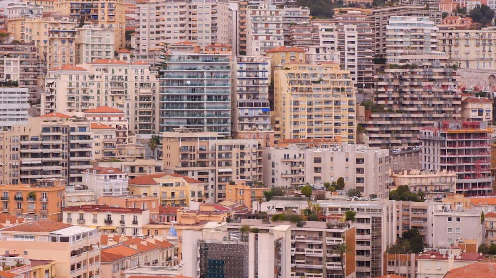 aerial view of city buildings during daytime