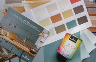 color brochures paint store