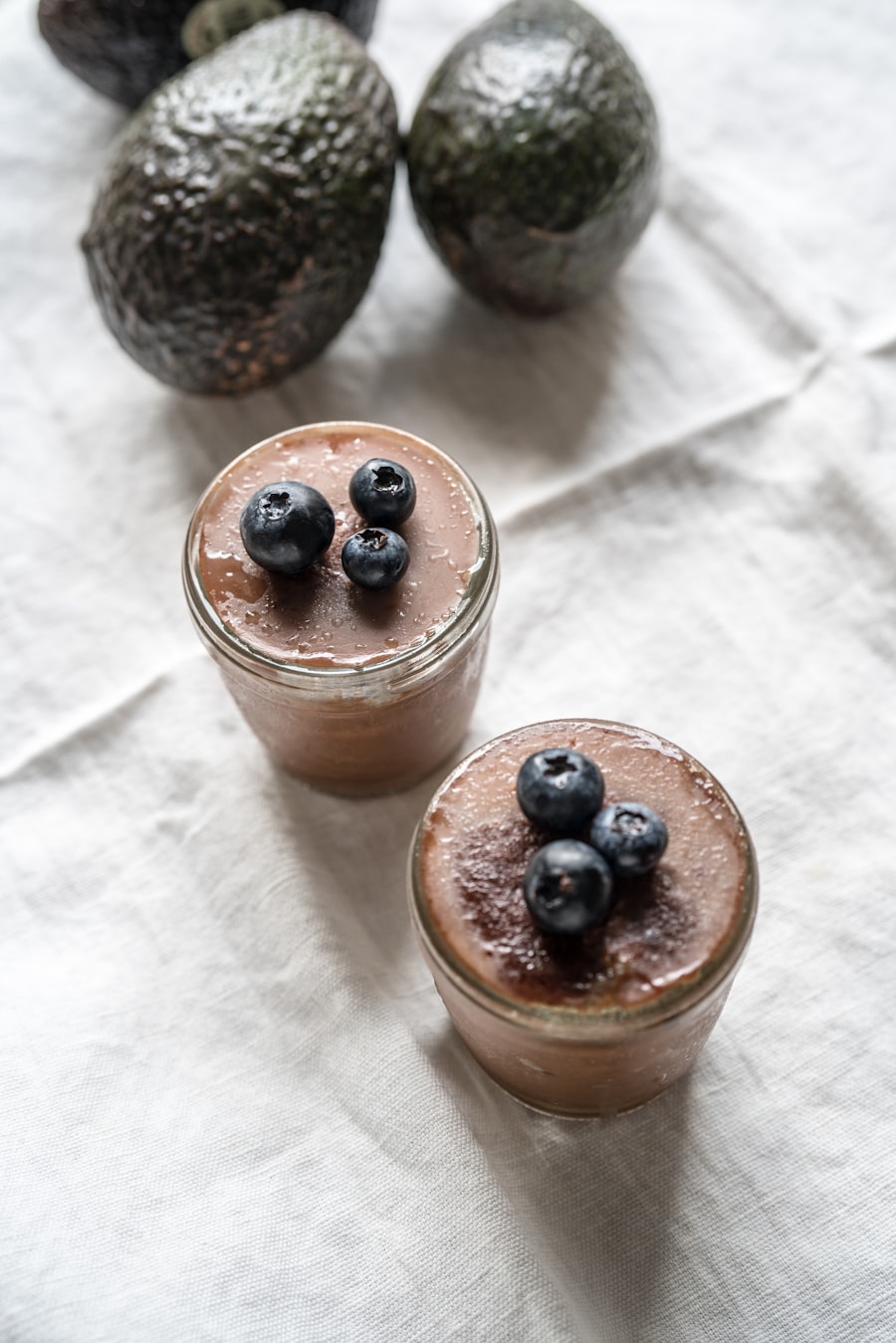 Mousse de Chocolate Negro y Aguacate