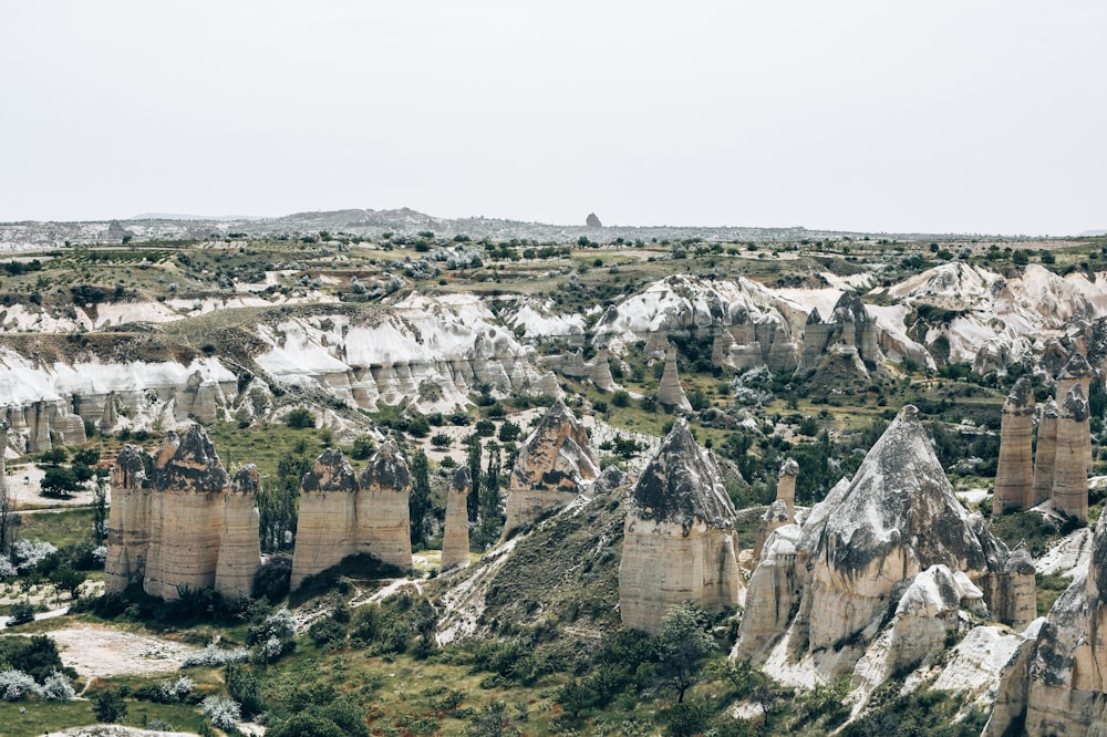 brown and gray rock formation during daytime