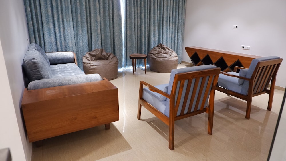 brown wooden chair beside brown wooden table