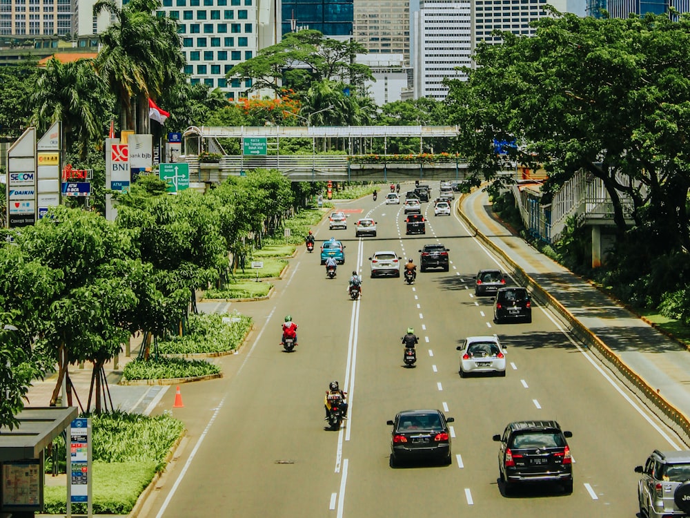 cars on road during daytime