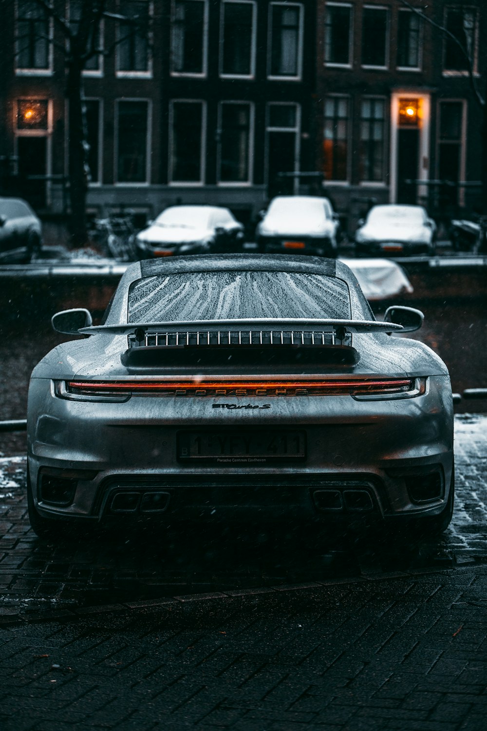 black car on road during daytime