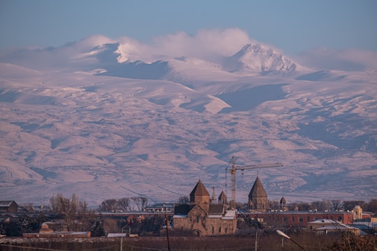 photo of Echmiadzin Highland near Armenian Alphabet Monument