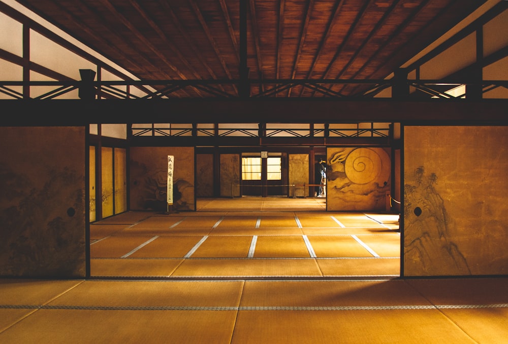 brown wooden house with lights turned on during night time