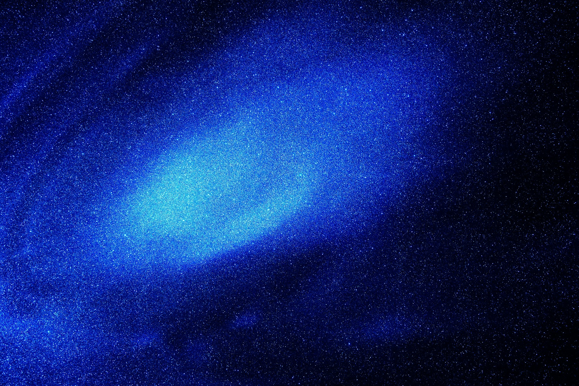 blue and black galaxy illustration