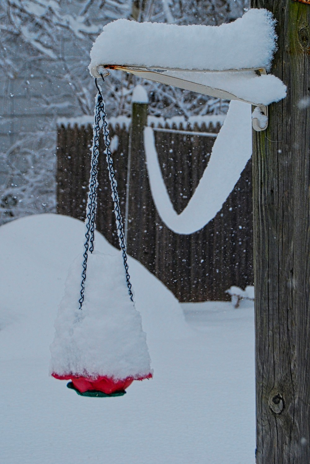 white and red heart shaped hanging decor