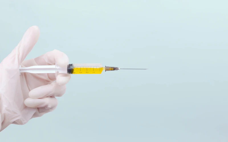 Médico ajustando dosis de medicamento GLP-1