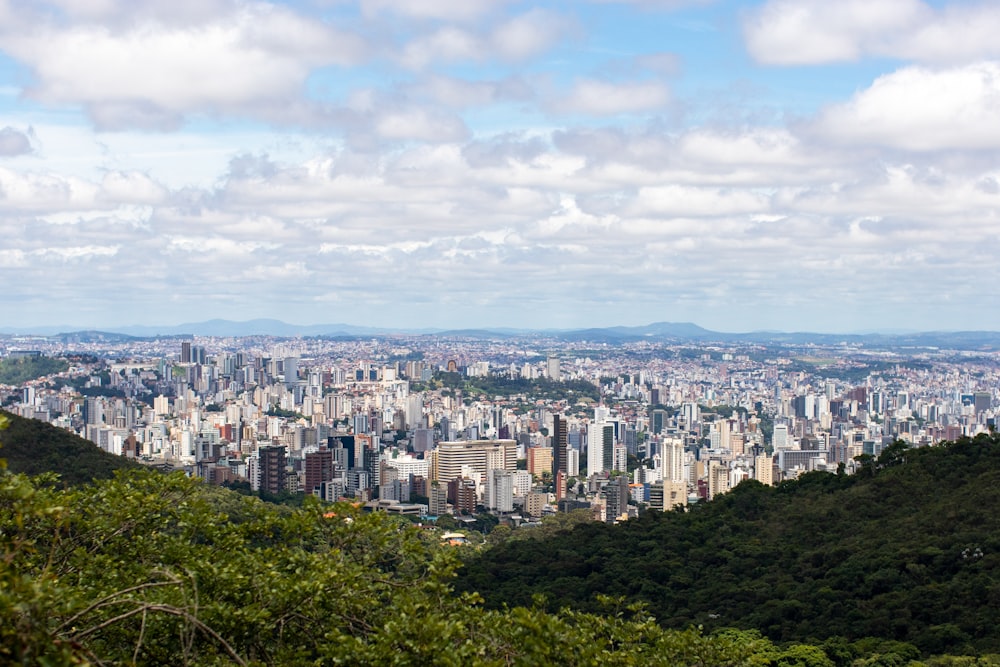 aerial view of city buildings during daytime